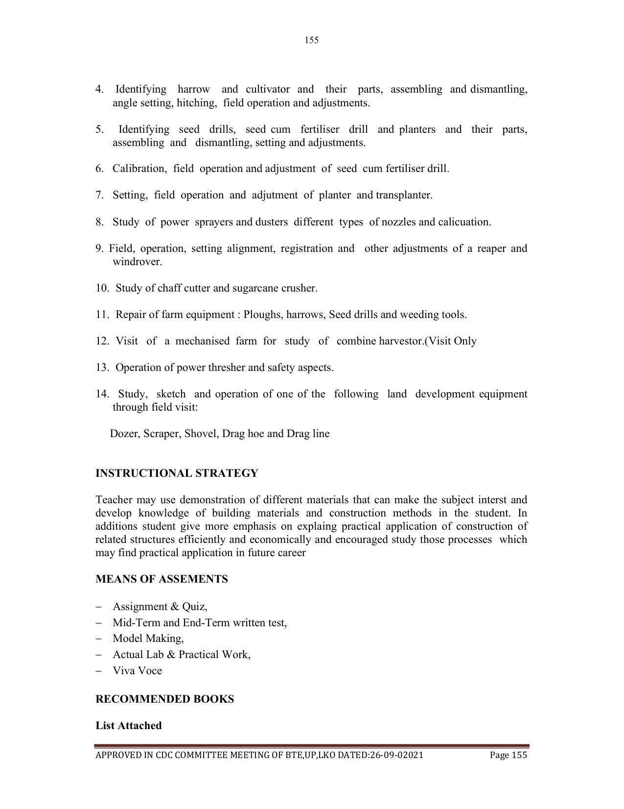 SYLLABUS FOR SEMESTER SYSTEM EFFECTIVE FROM (2021-2022) - AGRICULTURAL_ENGINEERING - Page 155