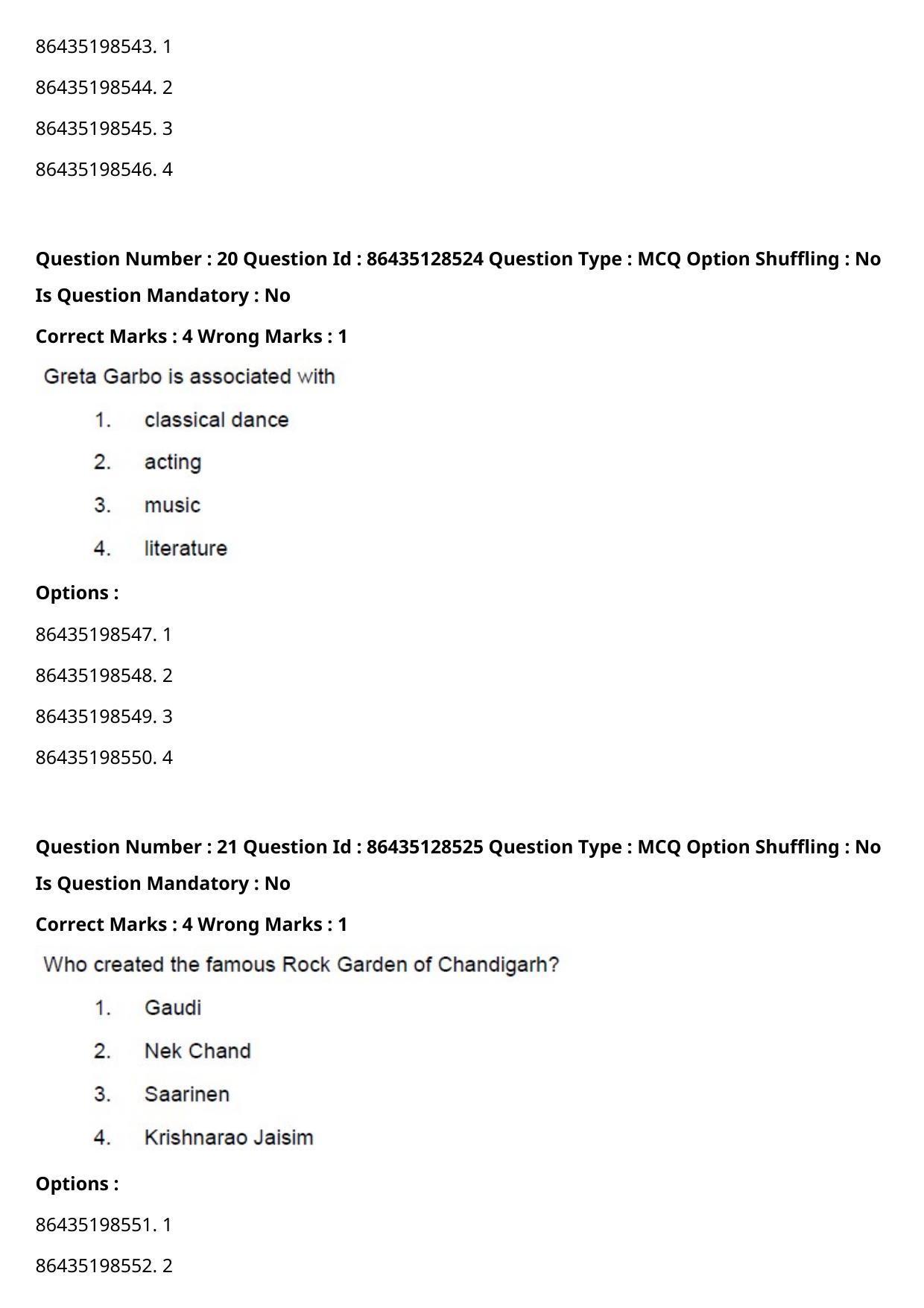 CUET PG 2021 PGQP44 Question Paper - Page 12