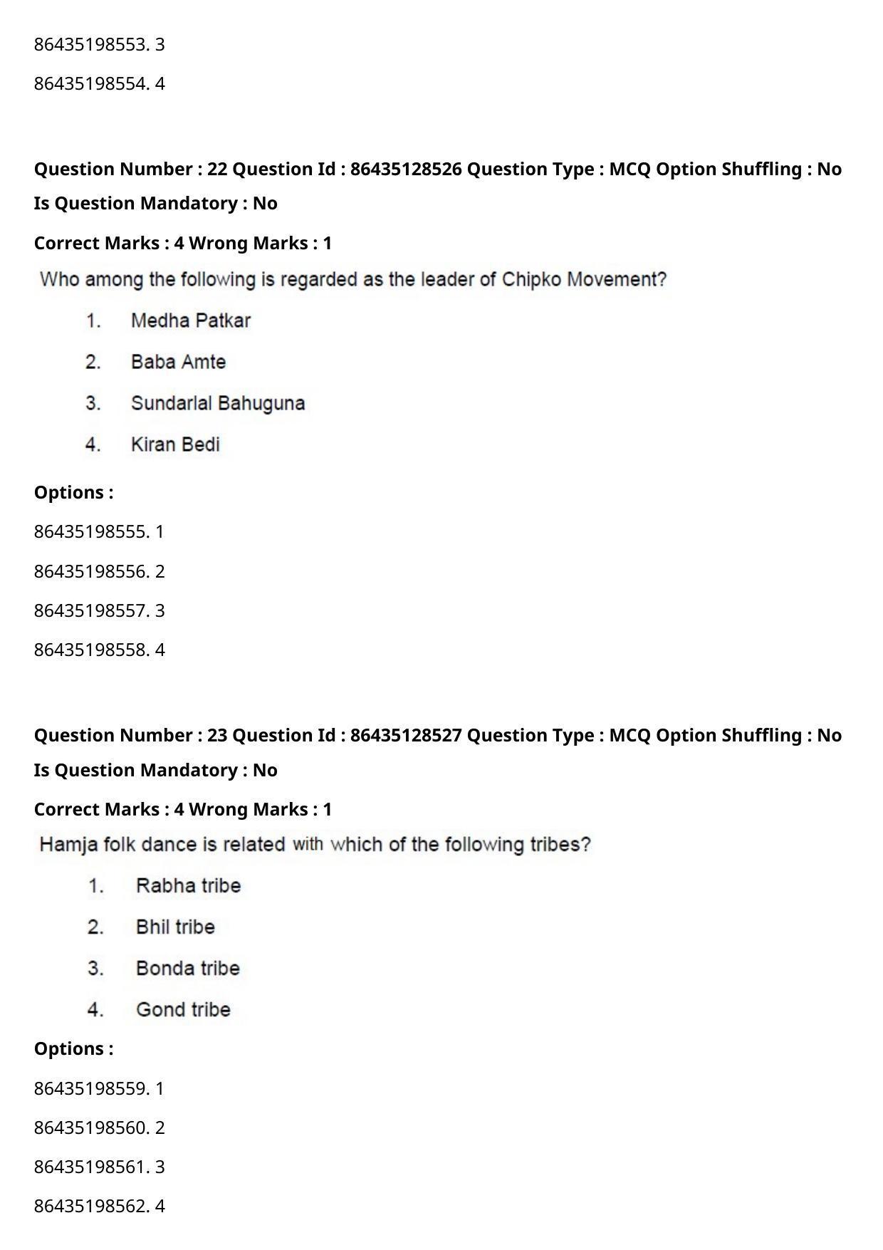 CUET PG 2021 PGQP44 Question Paper - Page 13