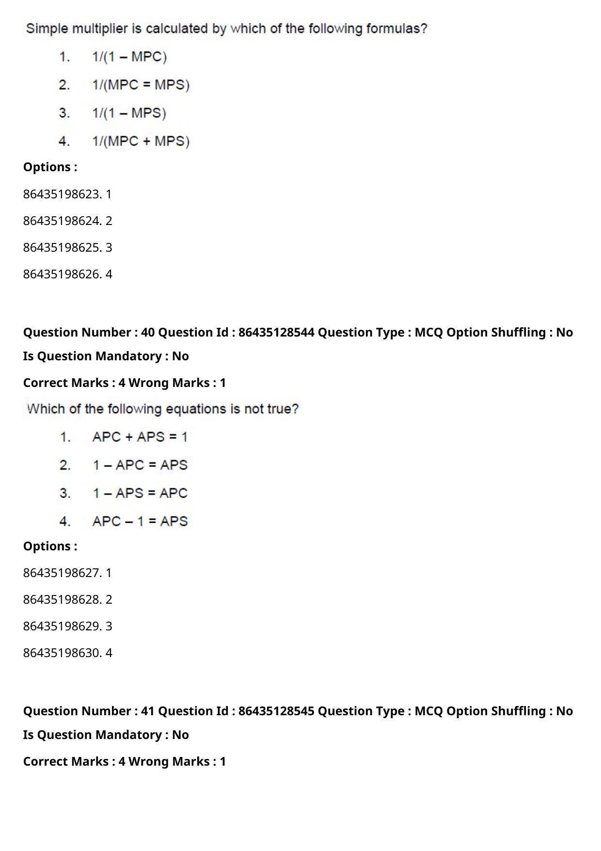 CUET PG 2021 PGQP44 Question Paper - Page 22