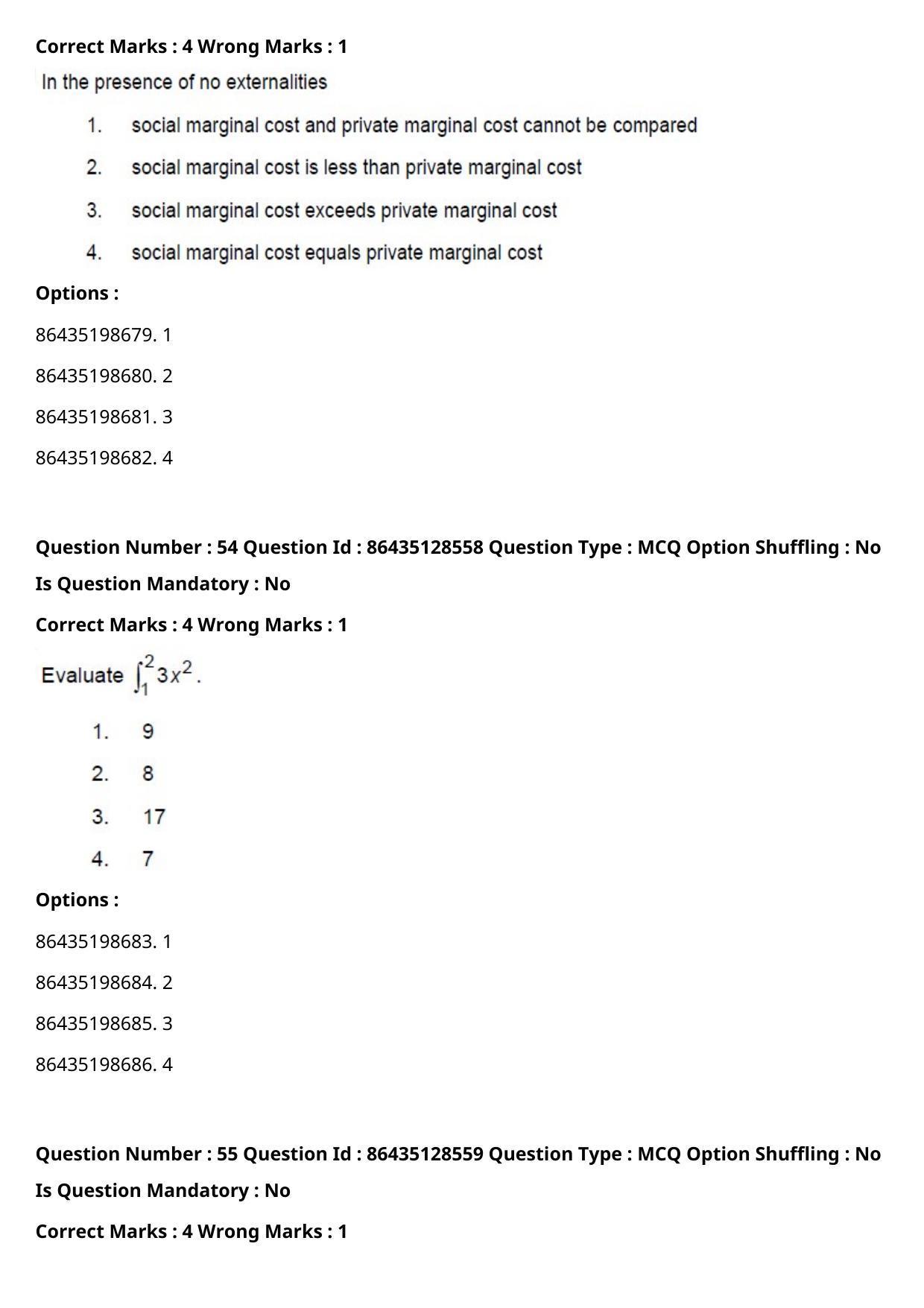 CUET PG 2021 PGQP44 Question Paper - Page 29