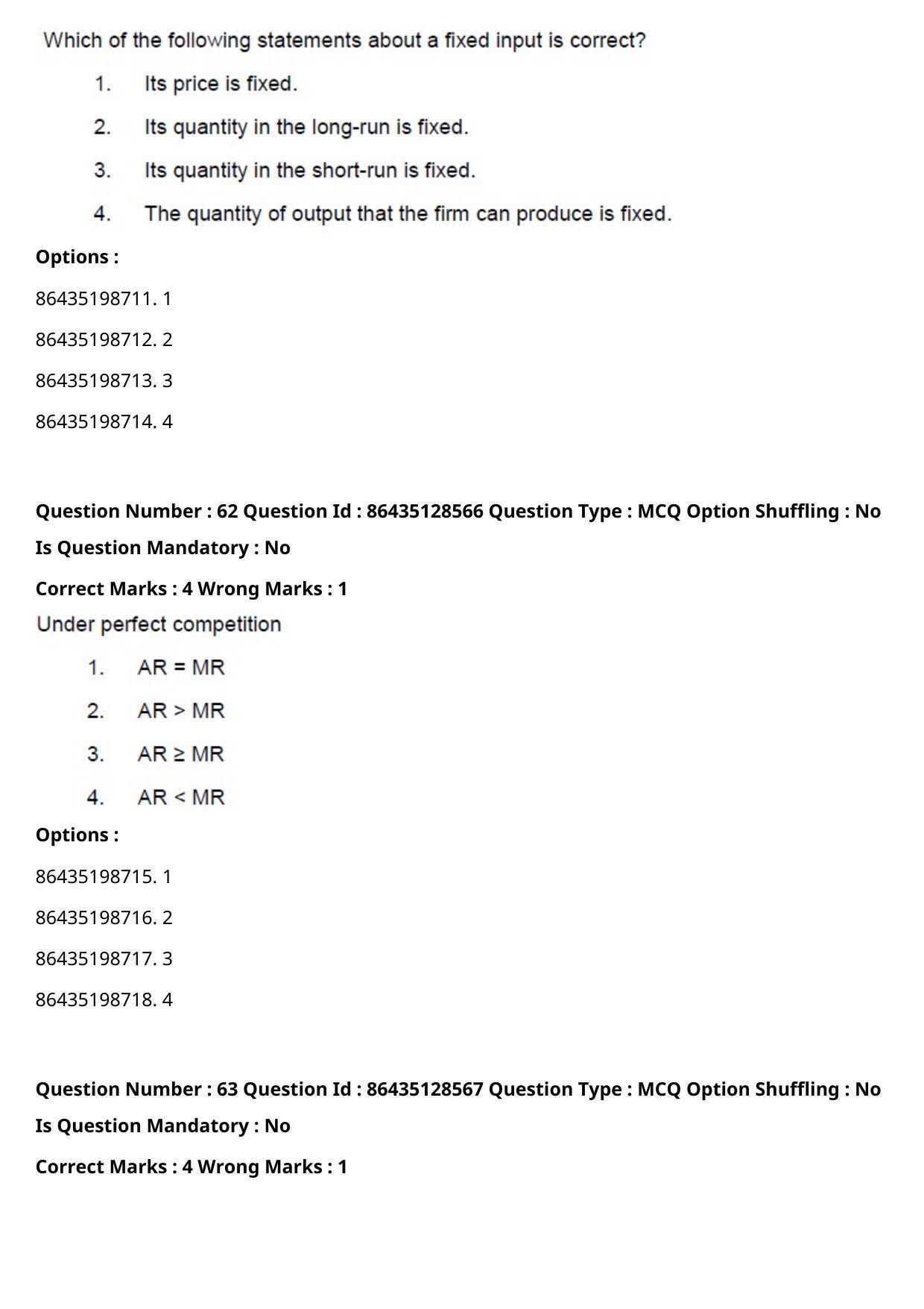 CUET PG 2021 PGQP44 Question Paper - Page 33