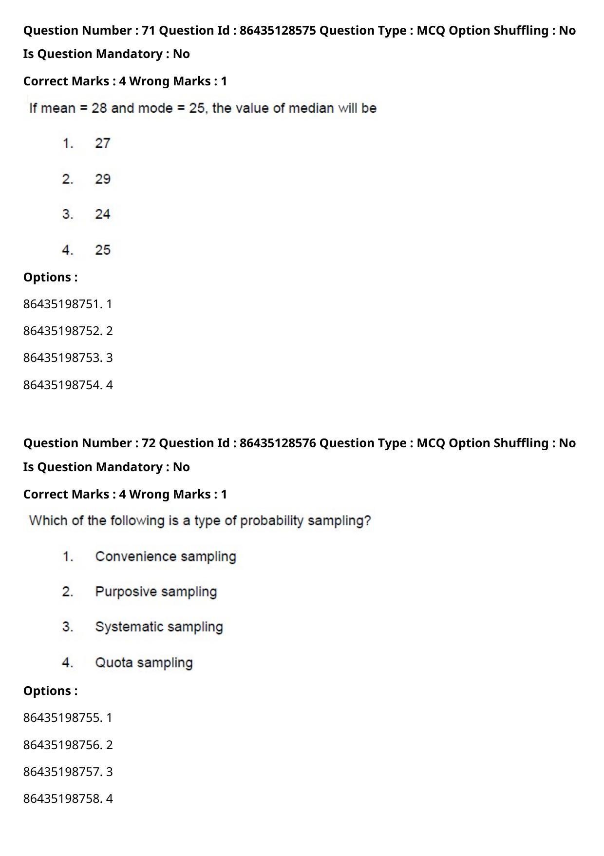 CUET PG 2021 PGQP44 Question Paper - Page 38