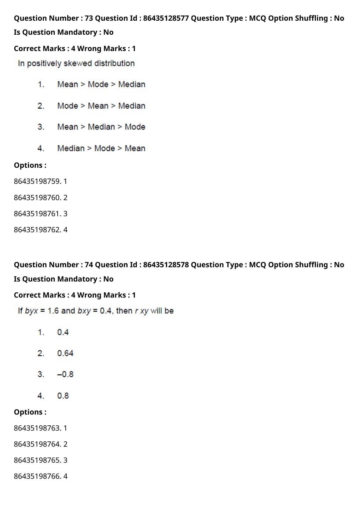 CUET PG 2021 PGQP44 Question Paper - Page 39