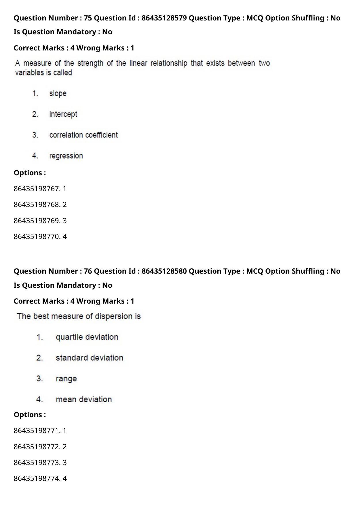CUET PG 2021 PGQP44 Question Paper - Page 40