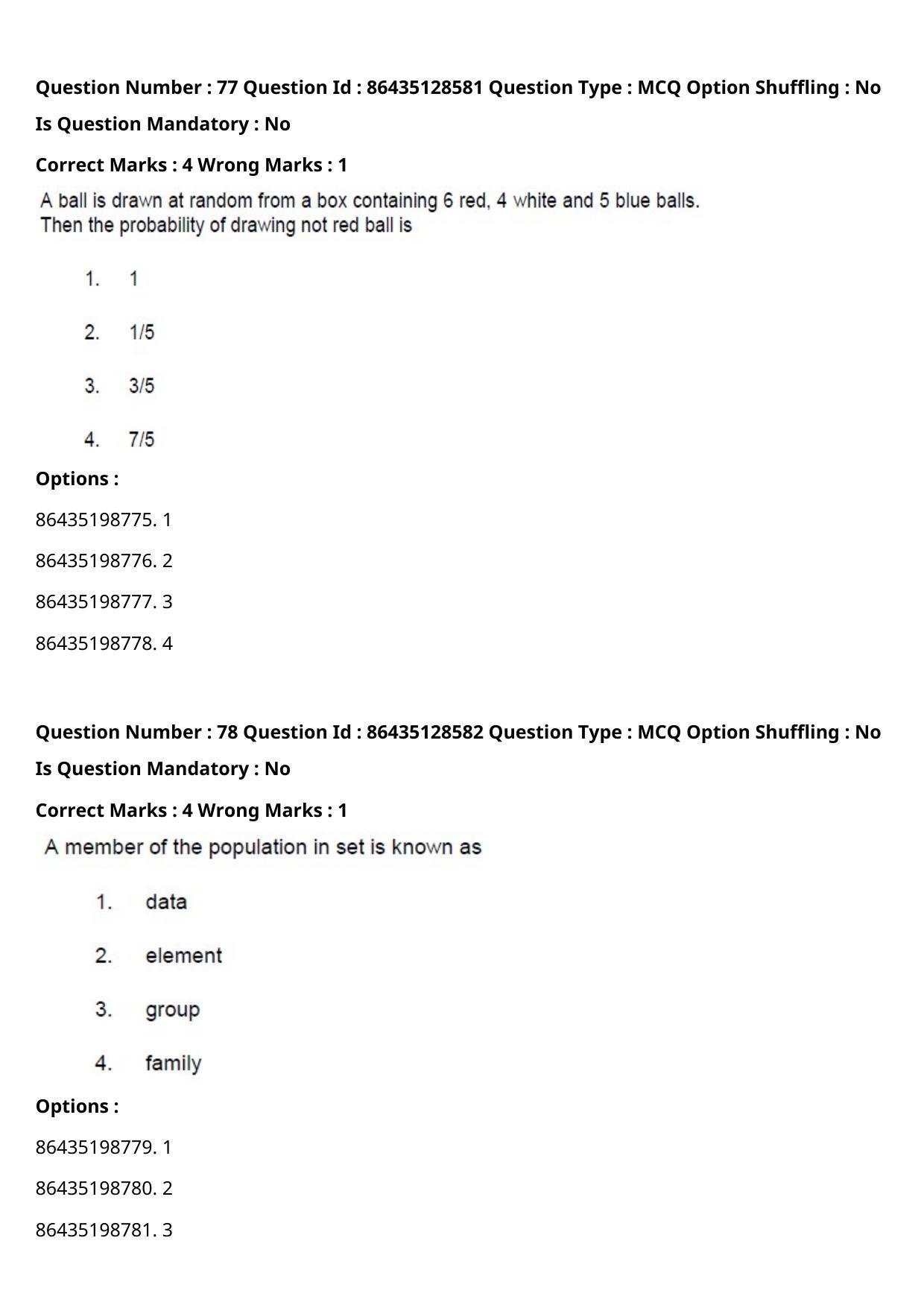 CUET PG 2021 PGQP44 Question Paper - Page 41