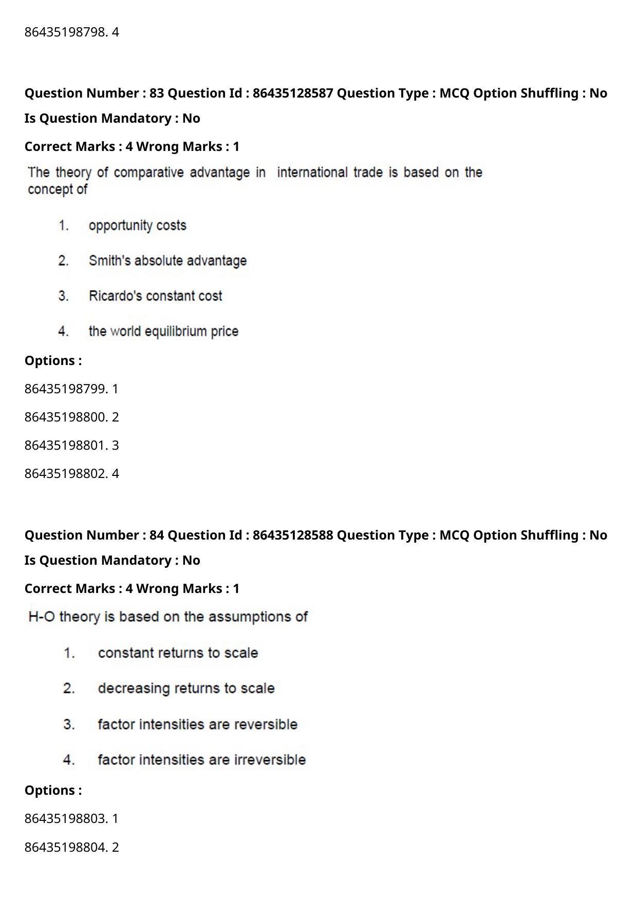 CUET PG 2021 PGQP44 Question Paper - Page 44