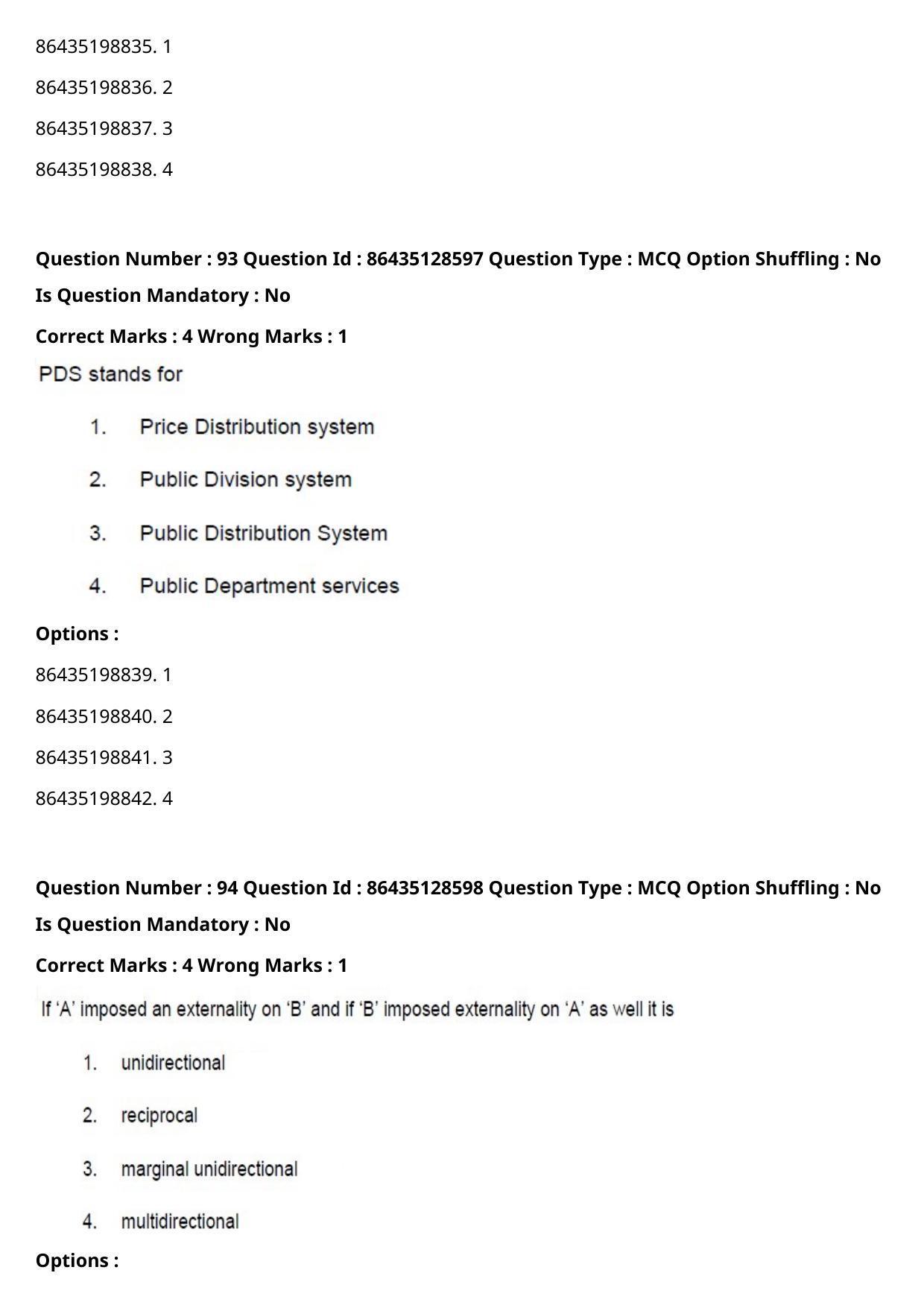 CUET PG 2021 PGQP44 Question Paper - Page 49