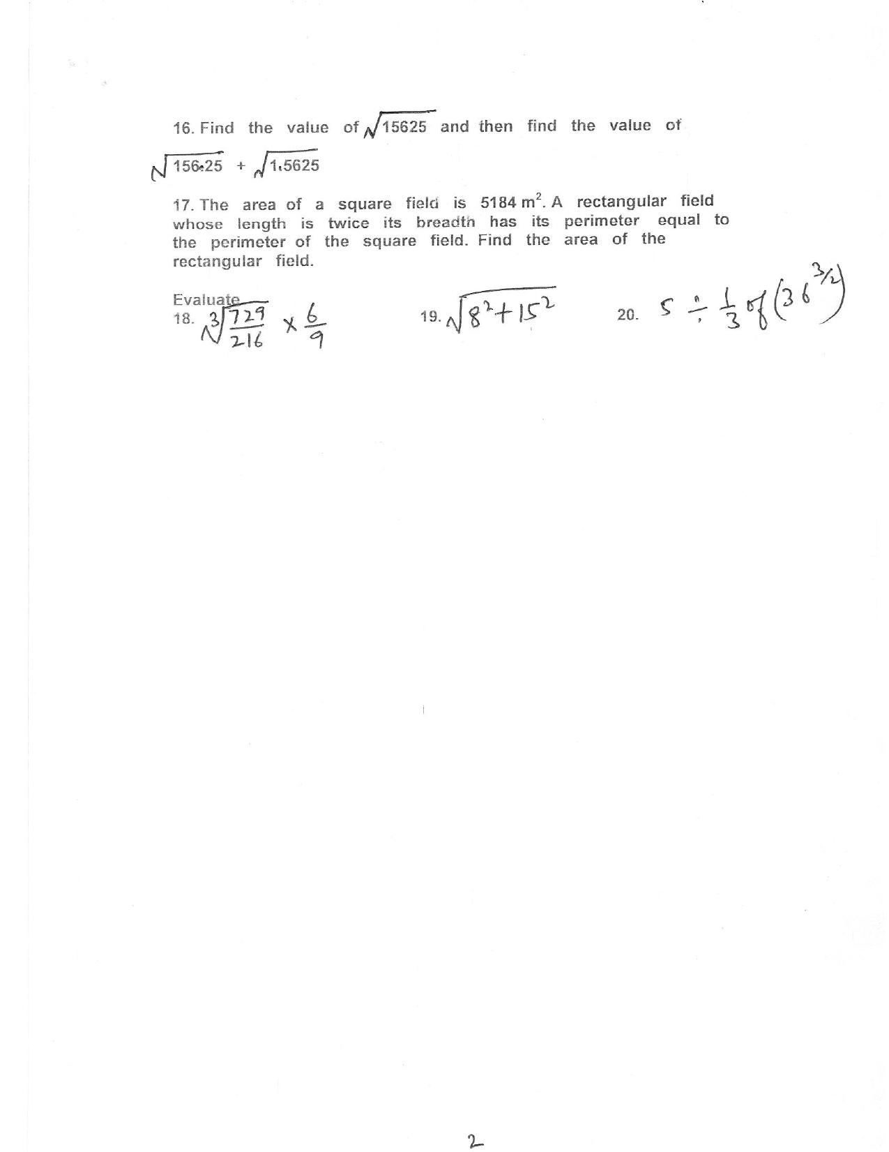 REVISION WORKSHEET CLASS VIII JULY - Page 4