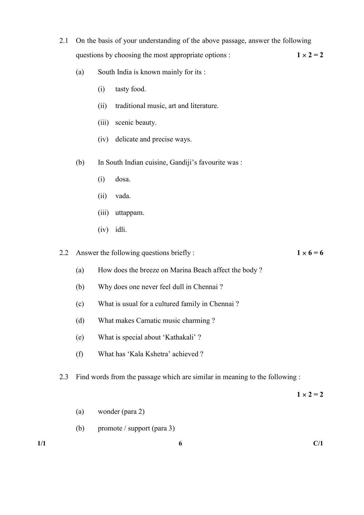 CBSE Class 12 1-1 (English Core) 2018 Compartment Question Paper - Page 6