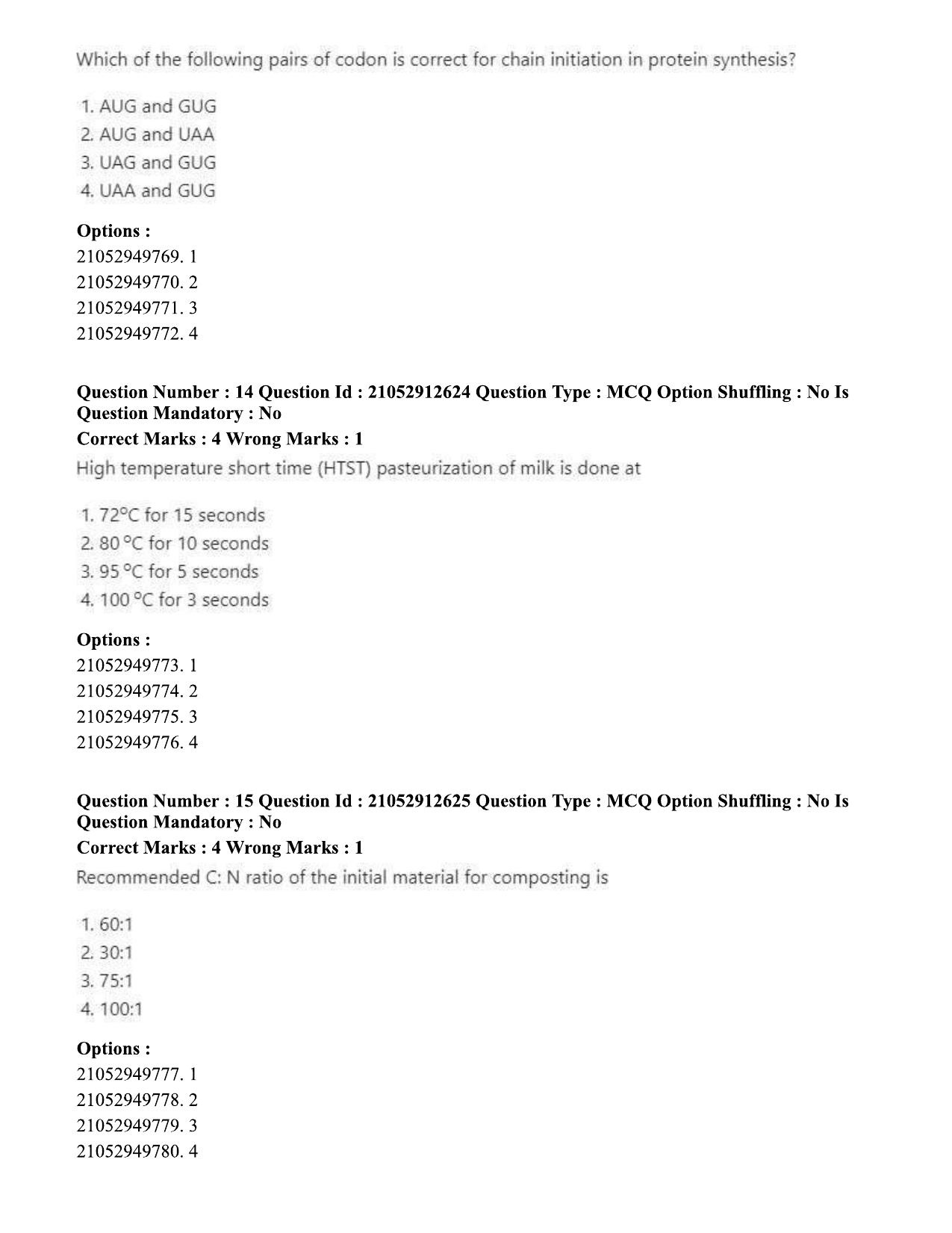 ICAR AIEEA PG 2020 PLANT SCIENCES Question Paper - Page 8
