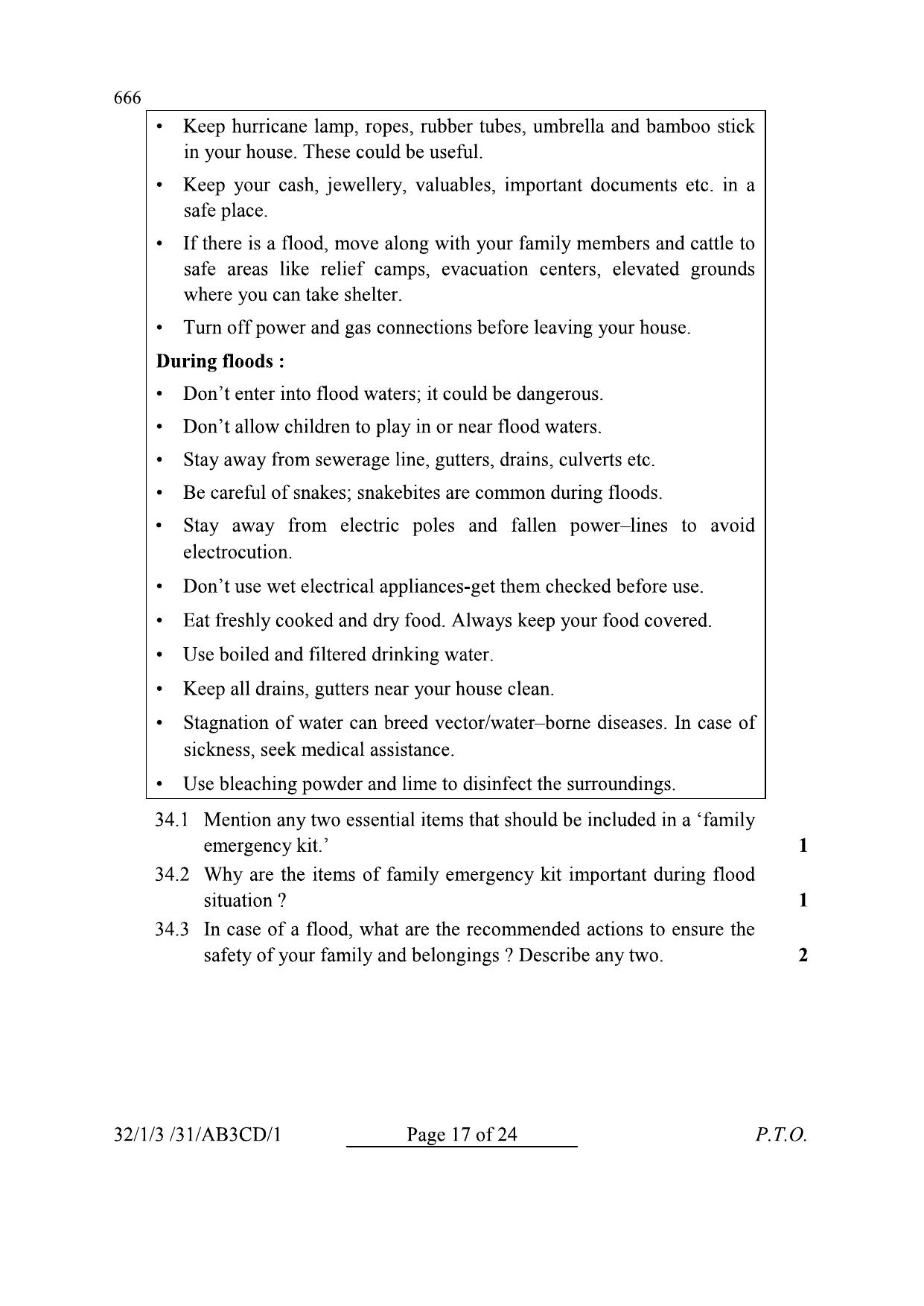 CBSE Class 10 32-1-3 Social Science 2024 Question Paper - Page 17