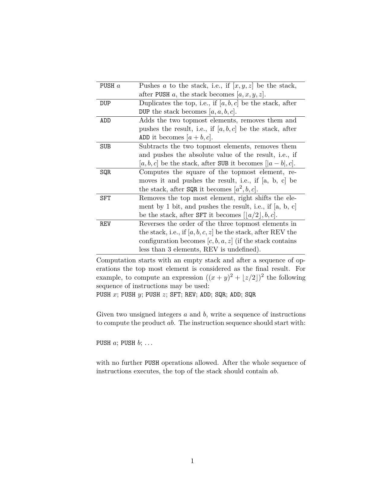 ISI Admission Test M.Tech (CS) PCB 2019 Sample Paper - Page 3