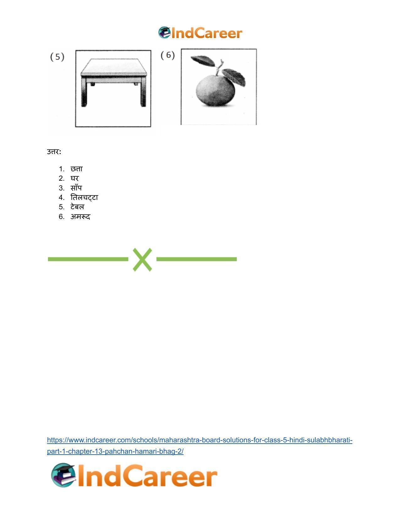 Maharashtra Board Solutions for Class 5- Hindi Sulabhbharati (Part 1): Chapter 13- पहचान हमारी - भाग (२) - Page 8