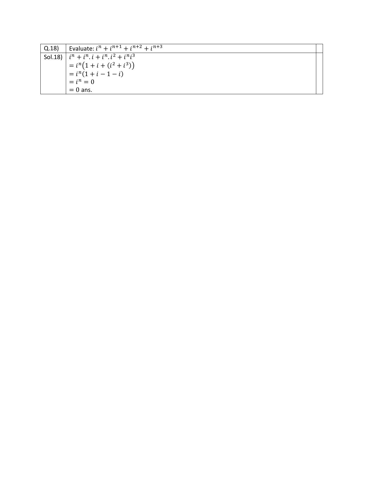 CBSE Worksheets for Class 11 Mathematics Complex Numbers and Quadratic Equation Assignment 5 - Page 3