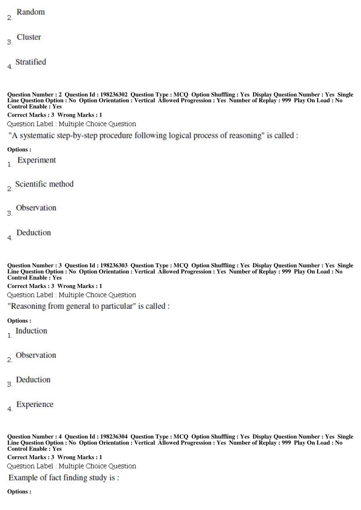 BHU RET Plant Physiology 2019 Question Paper - Page 2