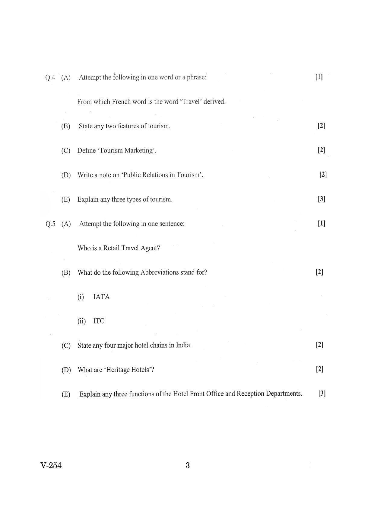 Goa Board Class 12 Marketing Management   (March 2019) Question Paper - Page 3