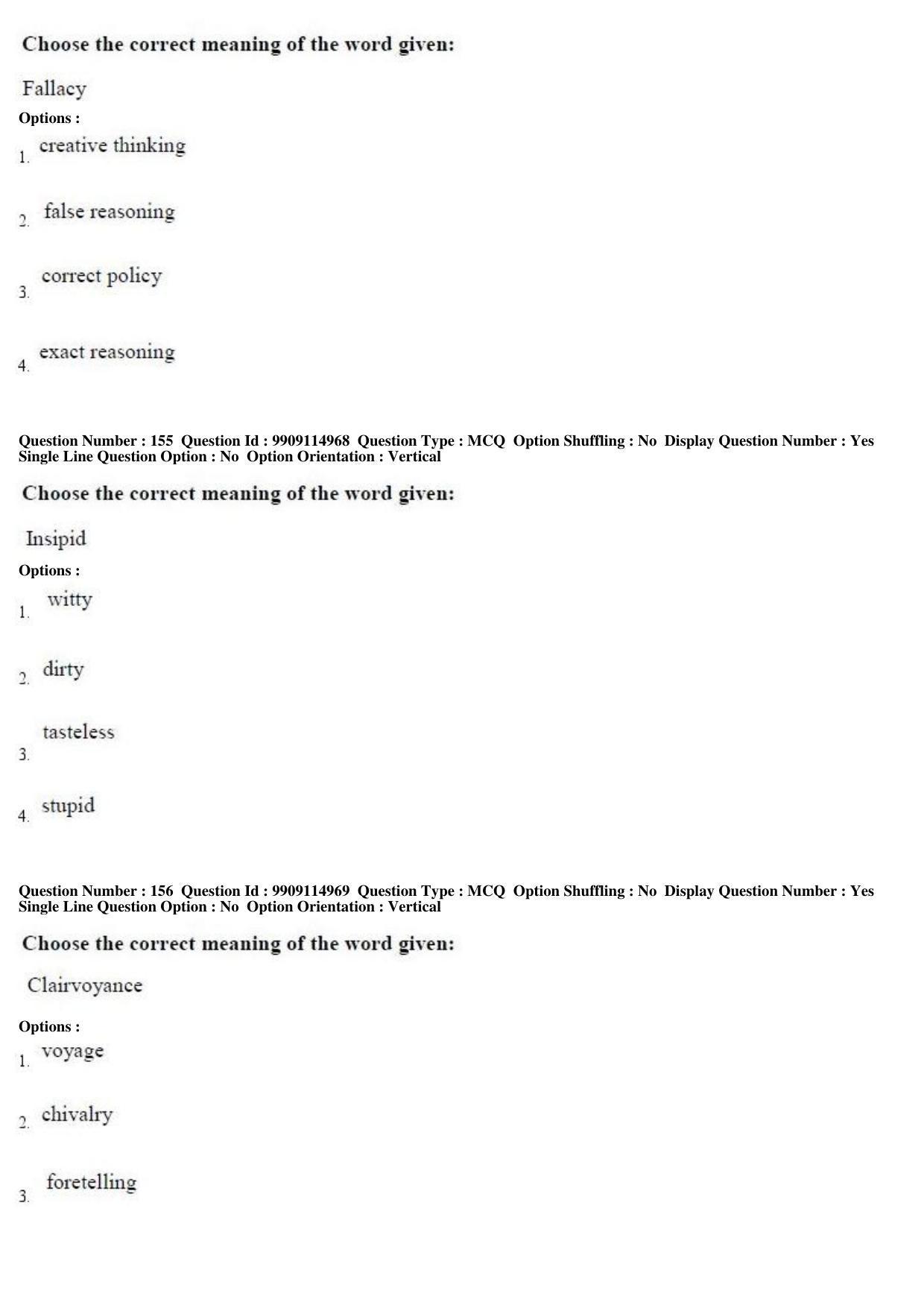 AP ICET 2019 - Shift 2 Question Paper With Preliminary Keys - Page 78