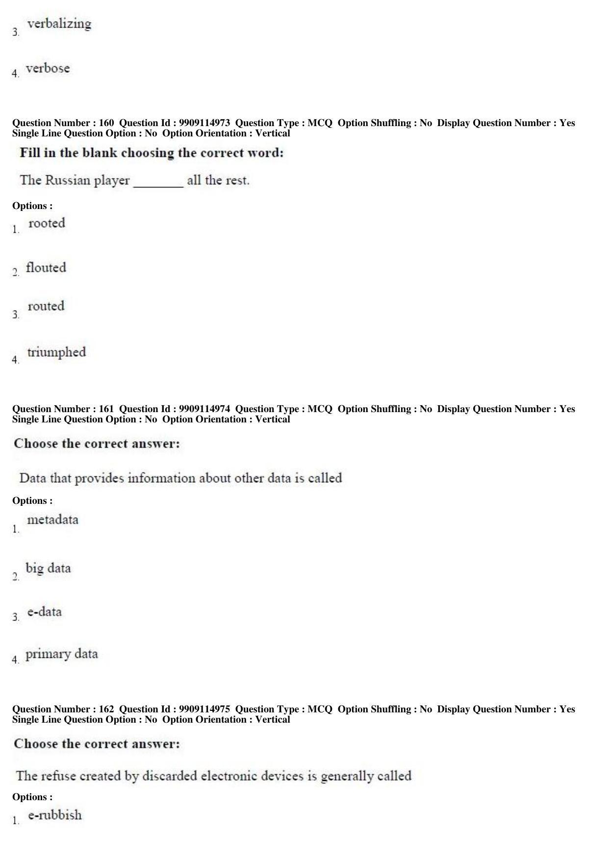 AP ICET 2019 - Shift 2 Question Paper With Preliminary Keys - Page 80