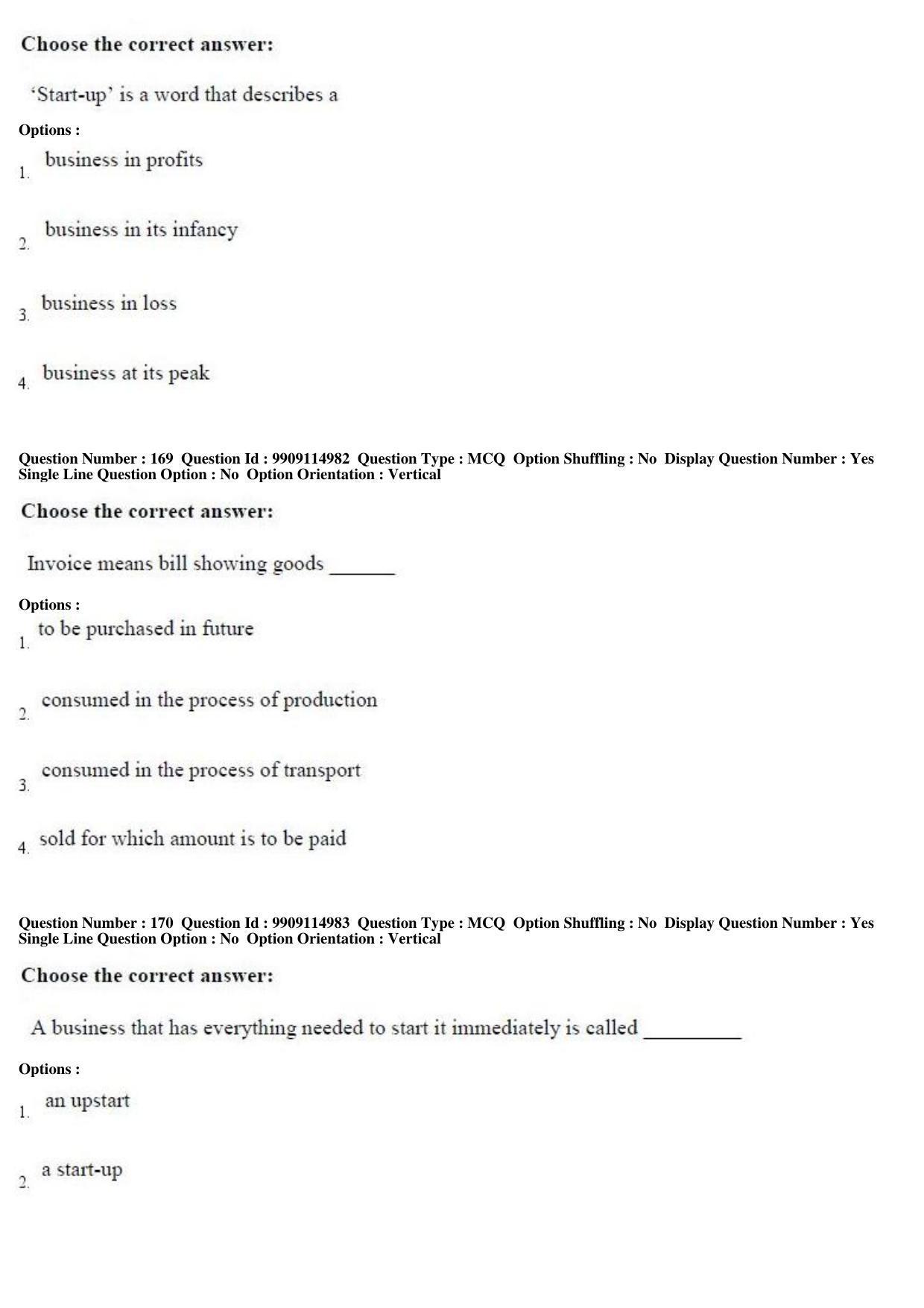AP ICET 2019 - Shift 2 Question Paper With Preliminary Keys - Page 83