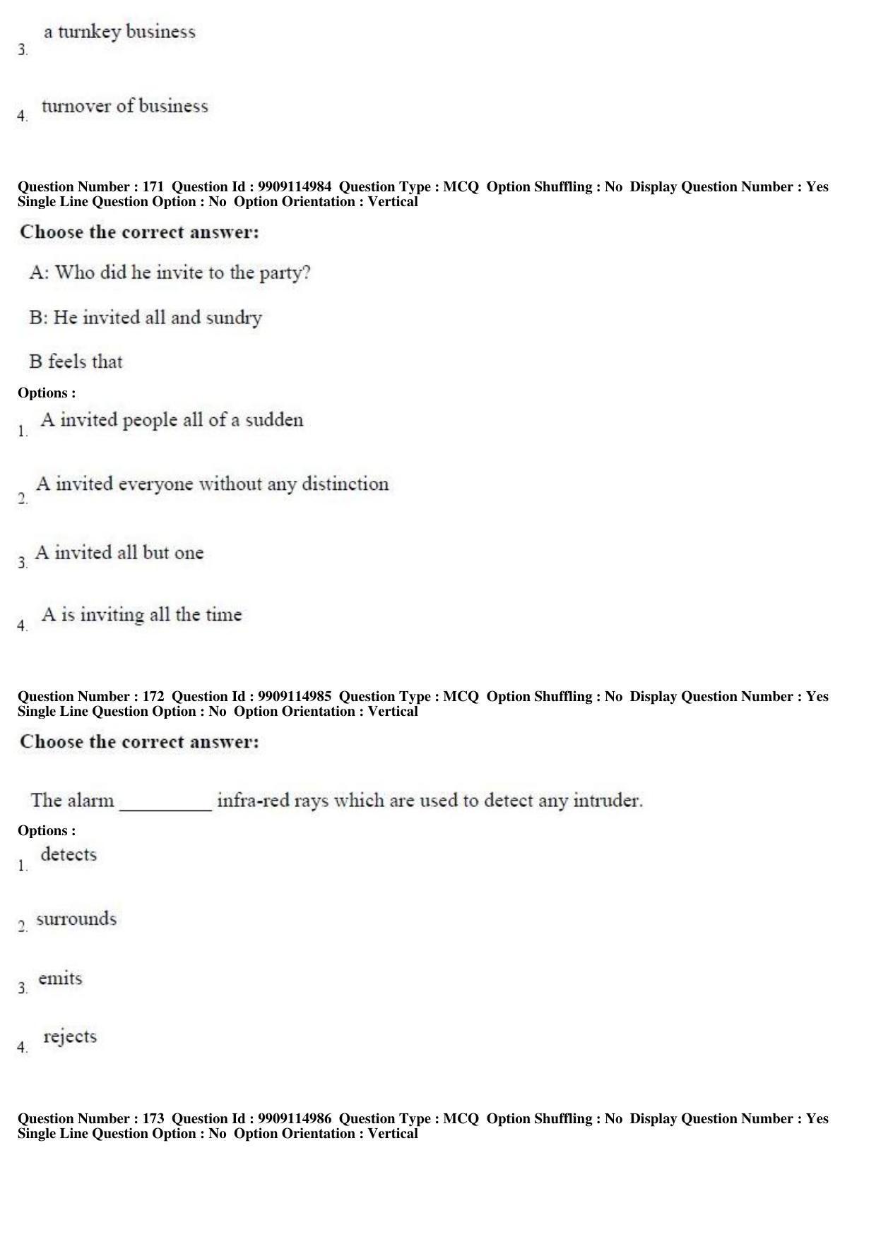 AP ICET 2019 - Shift 2 Question Paper With Preliminary Keys - Page 84