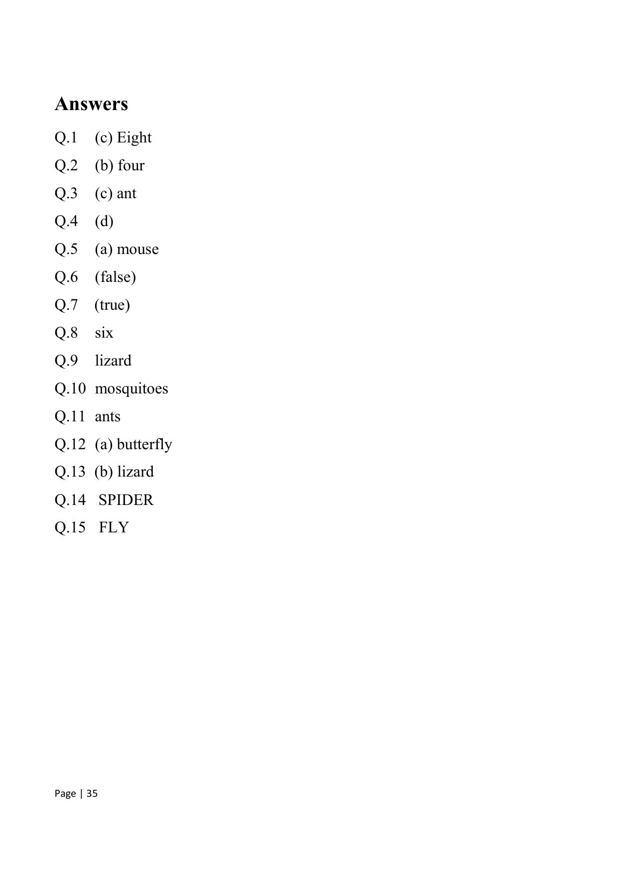 Chhattisgarh Board Class 1 English Question Bank - Page 41