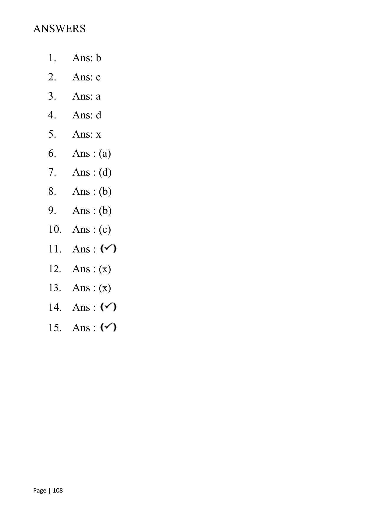 Chhattisgarh Board Class 1 English Question Bank - Page 113