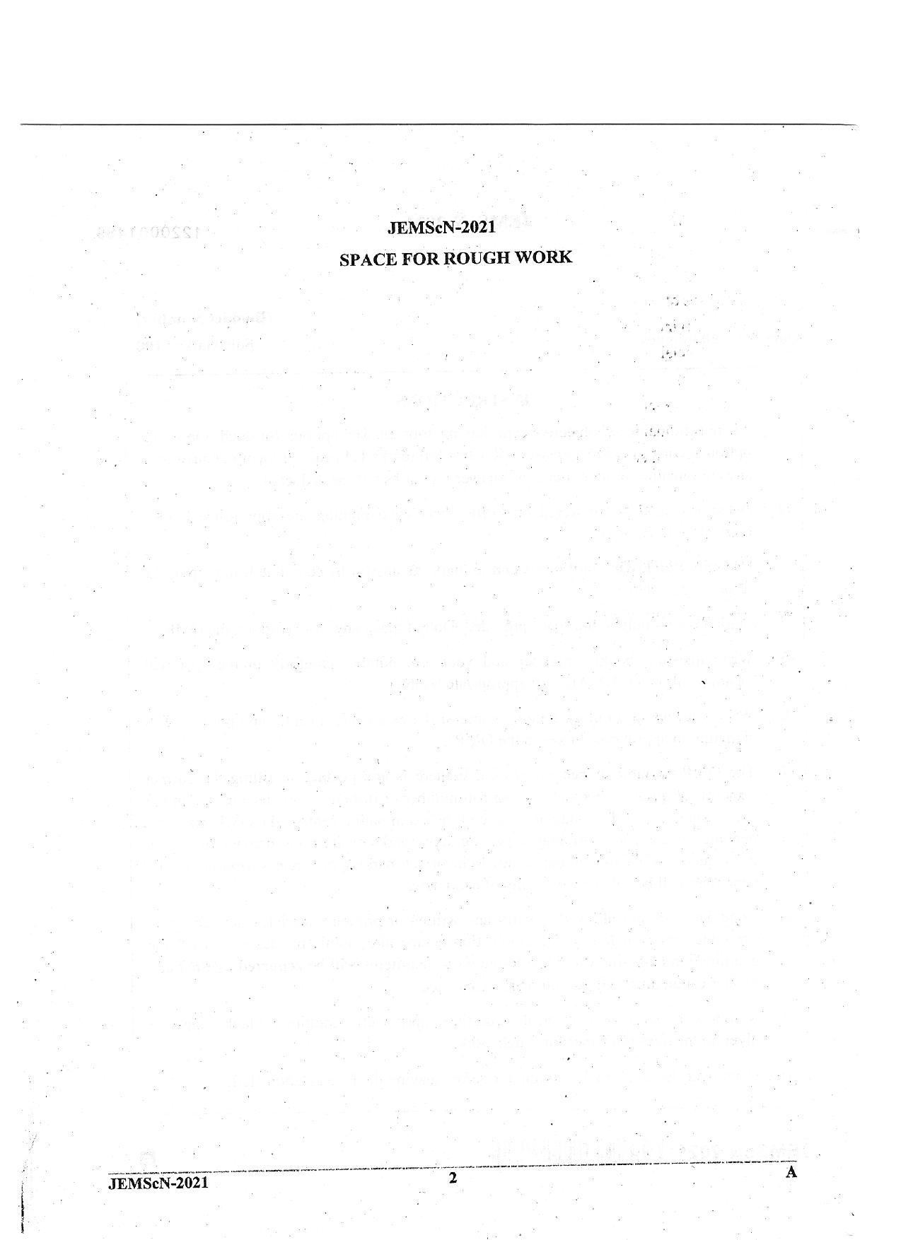 JEMScN Question Papers 2021 - Page 2