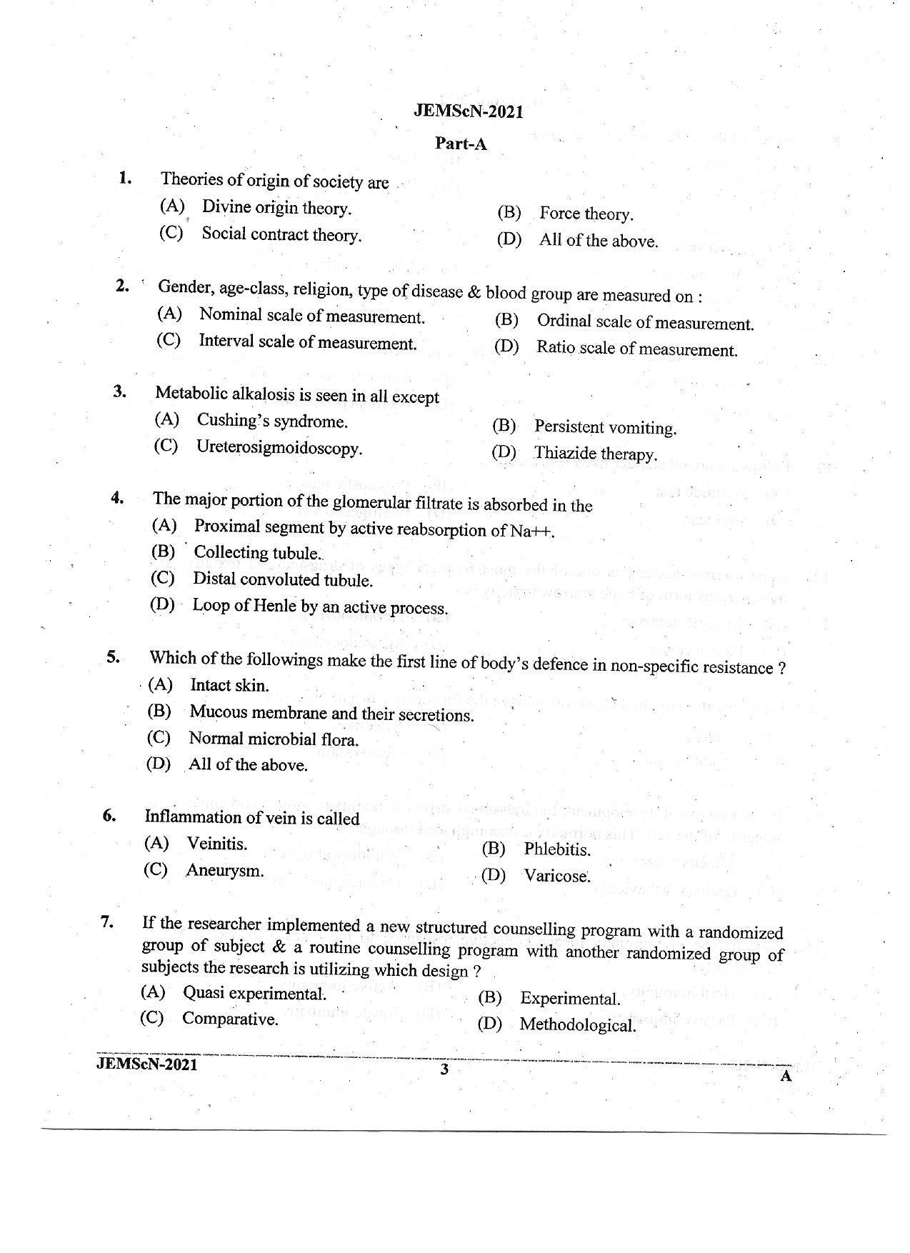 JEMScN Question Papers 2021 - Page 3