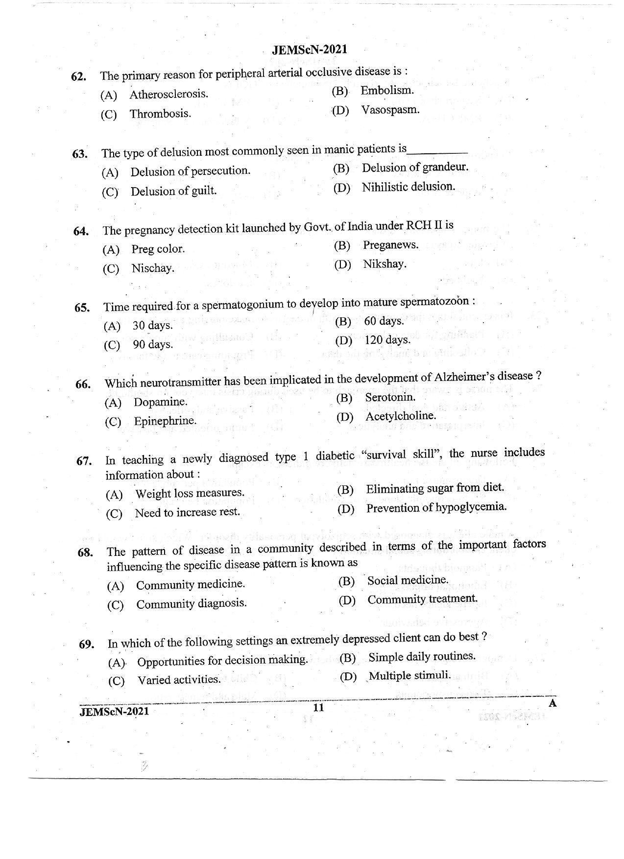 JEMScN Question Papers 2021 - Page 11