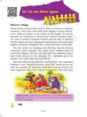 NCERT Book for Class 5 EVS Chapter 22 On the Move Again