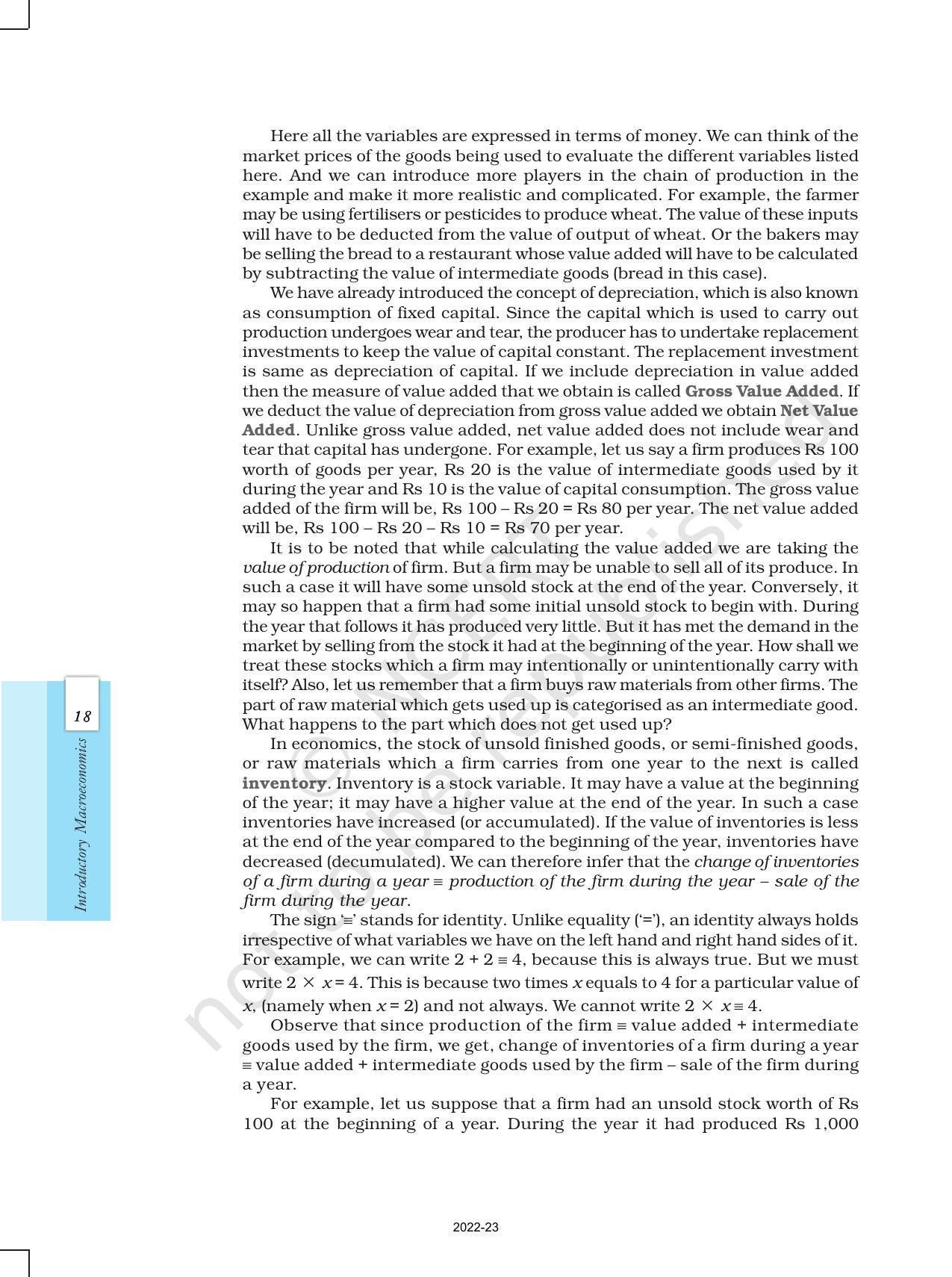 NCERT Book for Class 12 Economics (Macroeconomics) Chapter 2 National Income - Page 10