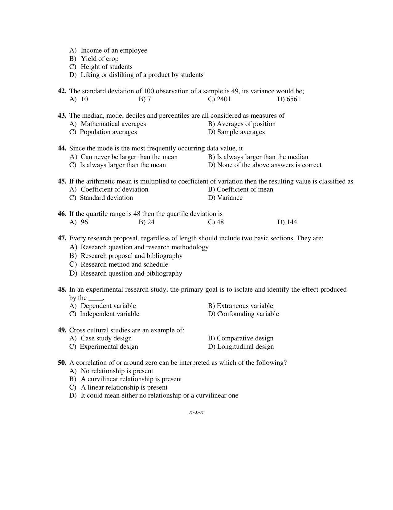 PU MPET Faculty of Business Management & Commerce 2018 Question Papers - Page 5