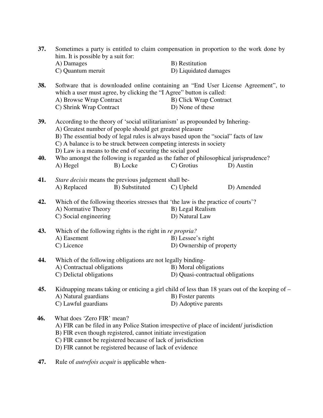 PU MPET Faculty of Business Management & Commerce 2018 Question Papers - Page 27