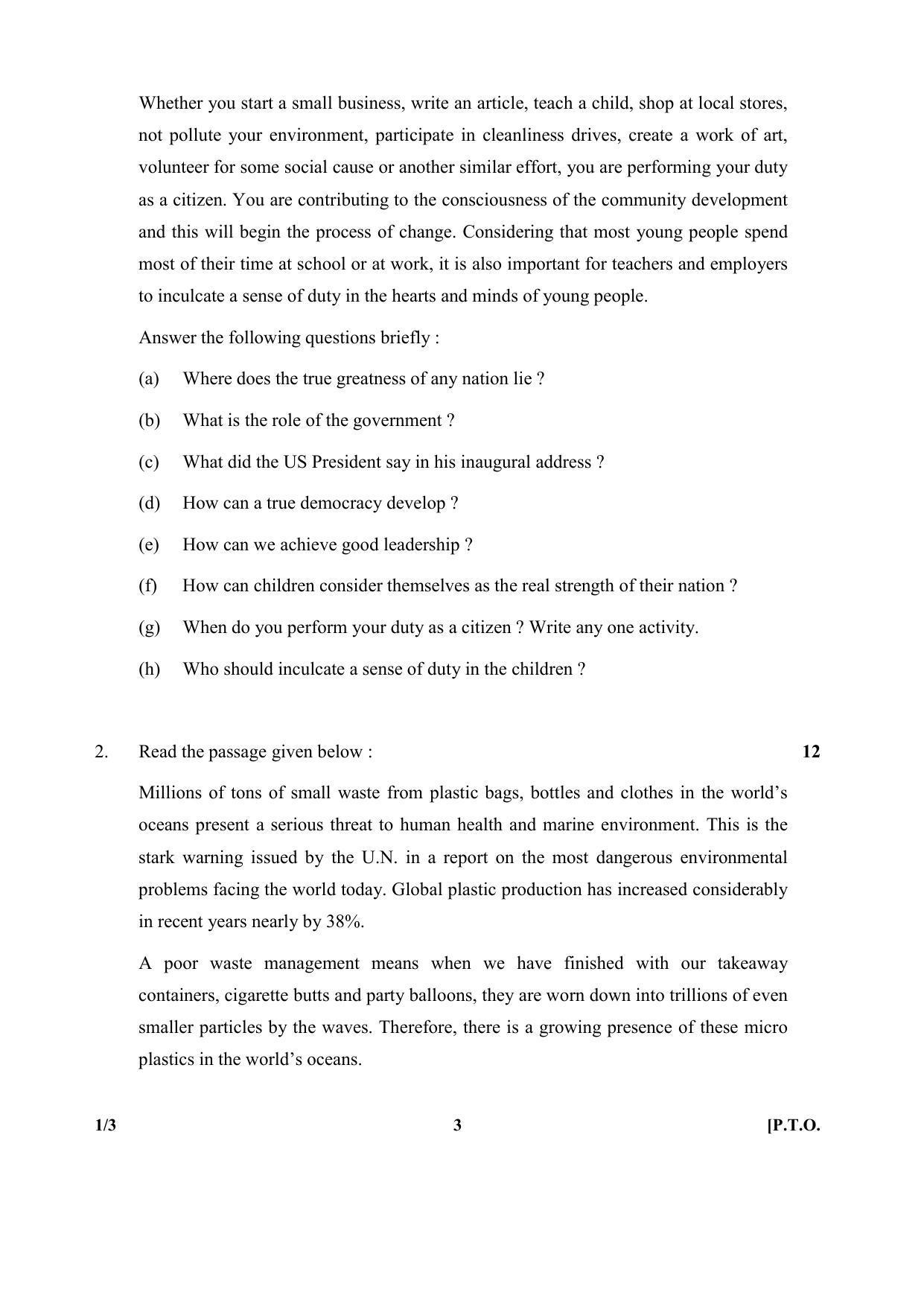 CBSE Class 10 1-3 (English) 2017-comptt Question Paper - Page 3