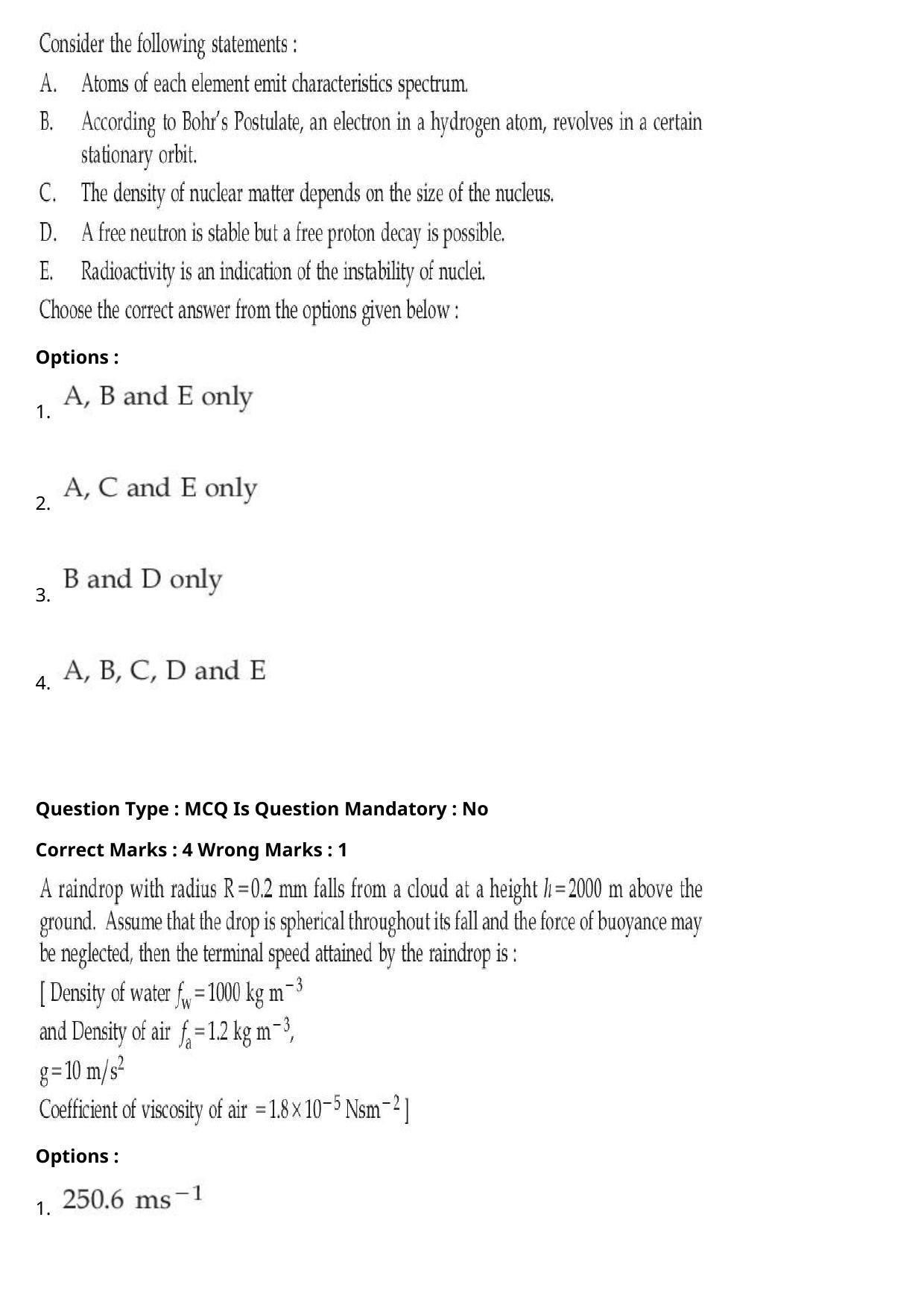 JEE Mains 2021: BTech (Shift 2) 27-07-2021 Question Paper - Page 8