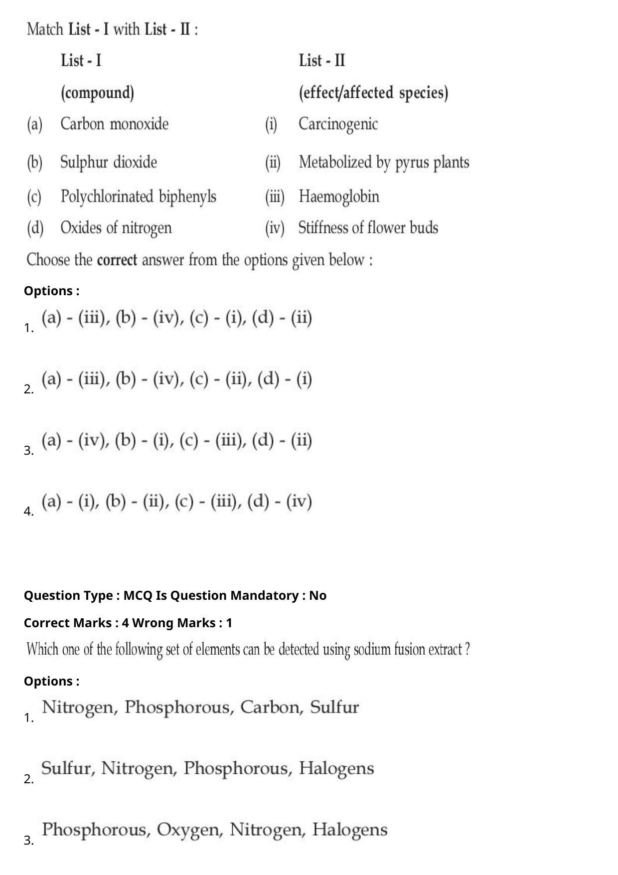 JEE Mains 2021: BTech (Shift 2) 27-07-2021 Question Paper - Page 31