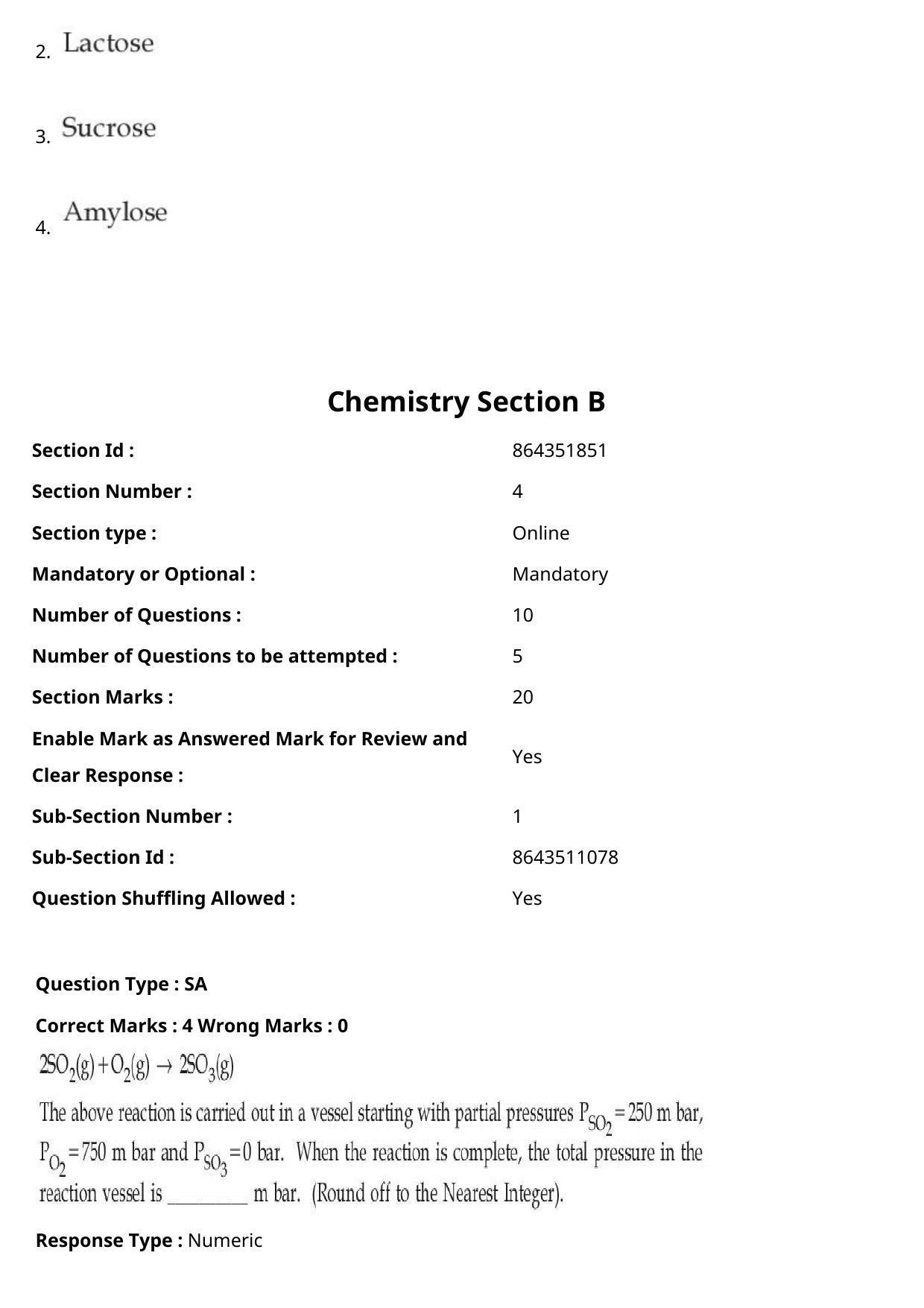 JEE Mains 2021: BTech (Shift 2) 27-07-2021 Question Paper - Page 38