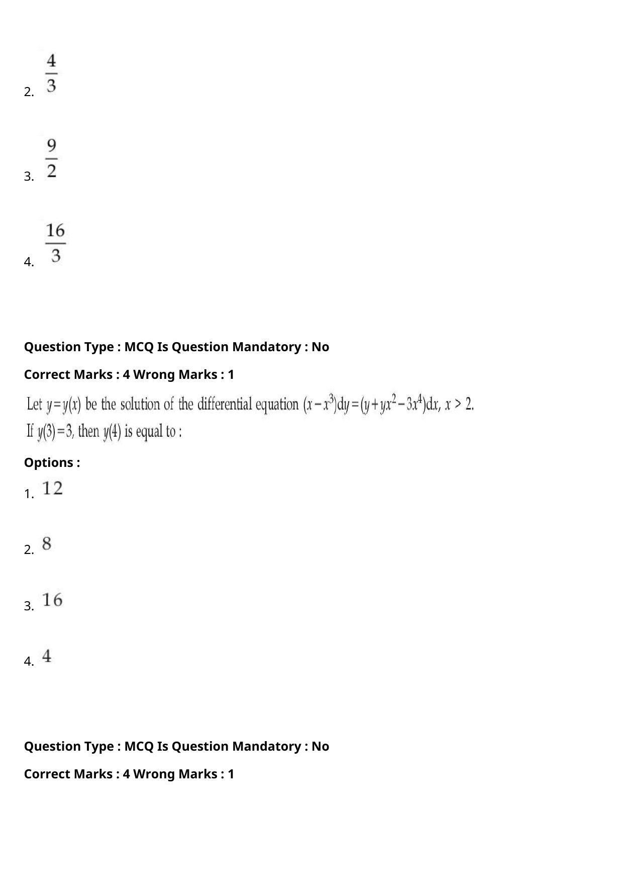 JEE Mains 2021: BTech (Shift 2) 27-07-2021 Question Paper - Page 48