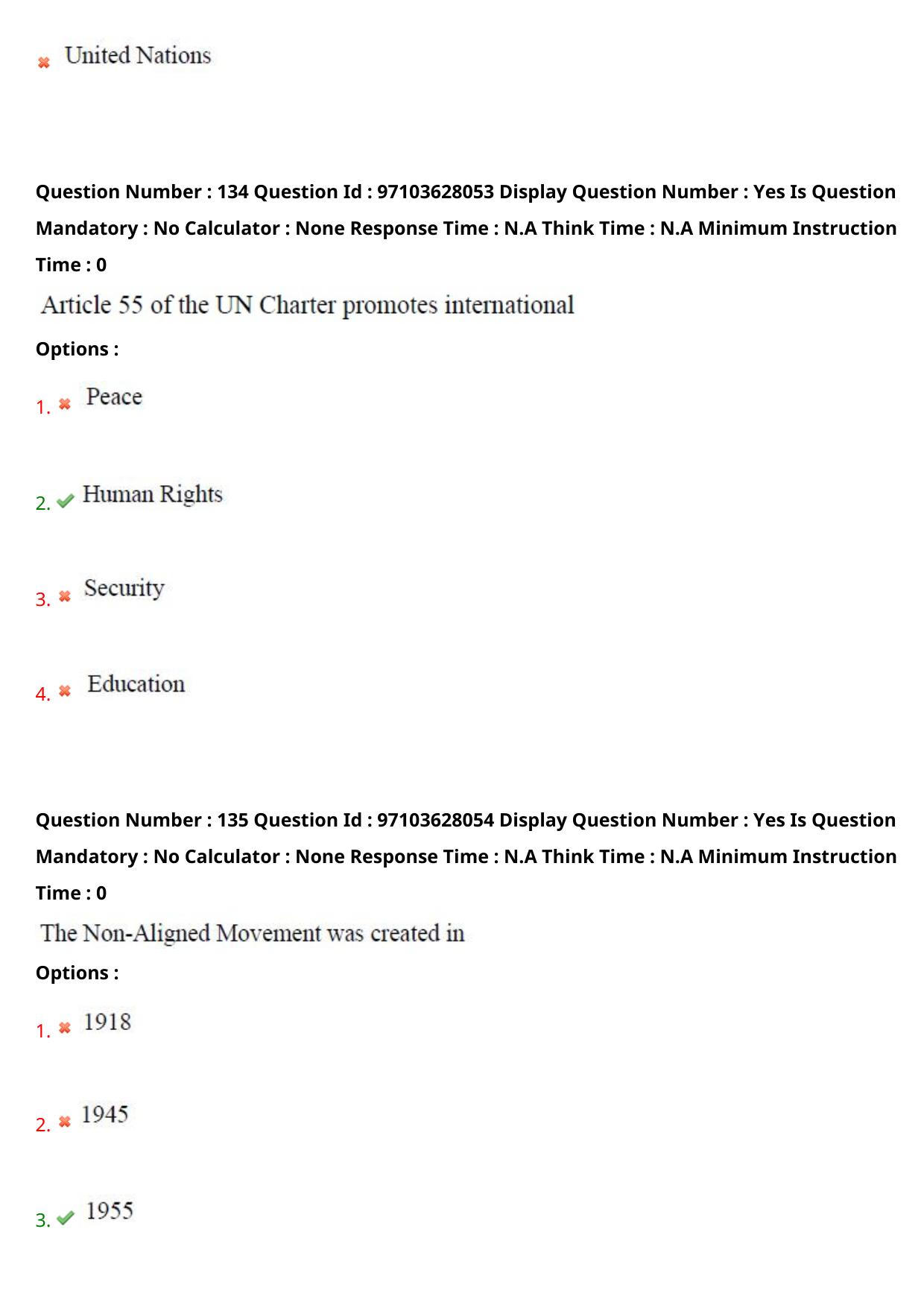 AP RCET 2024 International and Area Studies Question Paper - Page 80