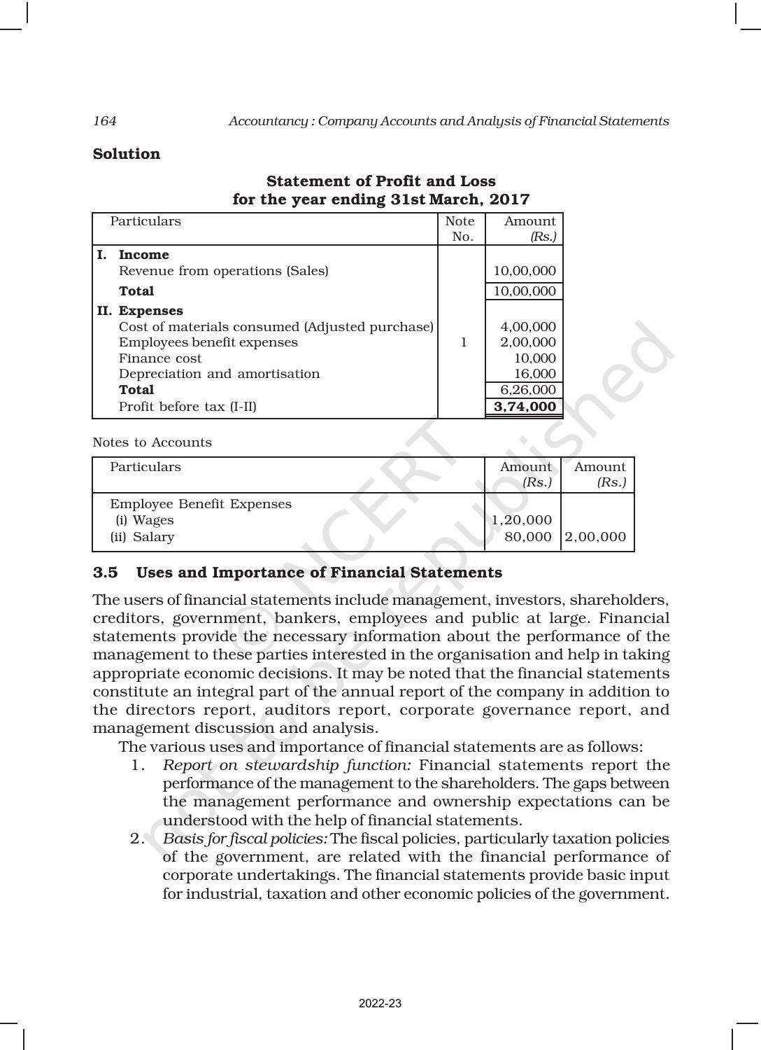 NCERT Book for Class 12 Accountancy Part II Chapter 3 Financial Statements of a Company - Page 21