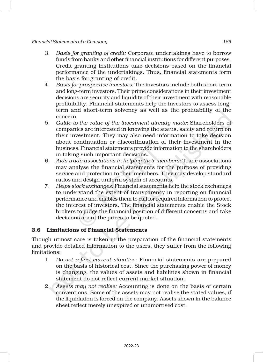 NCERT Book for Class 12 Accountancy Part II Chapter 3 Financial Statements of a Company - Page 22
