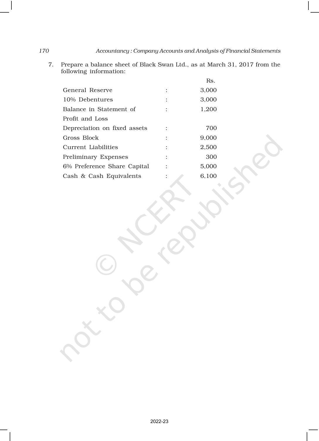 NCERT Book for Class 12 Accountancy Part II Chapter 3 Financial Statements of a Company - Page 27