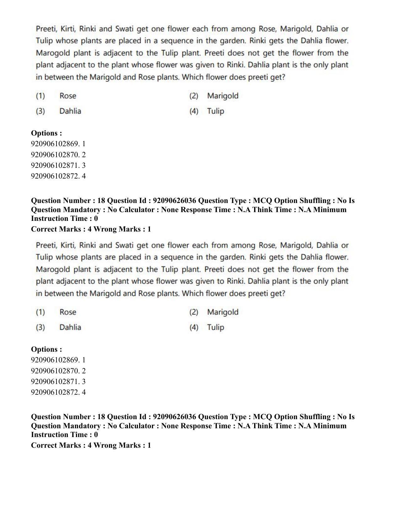 CUET PG 2023: LAQP20 – Korean (Eng) - Shift 1 (26-06-2023) Question Paper - Page 30