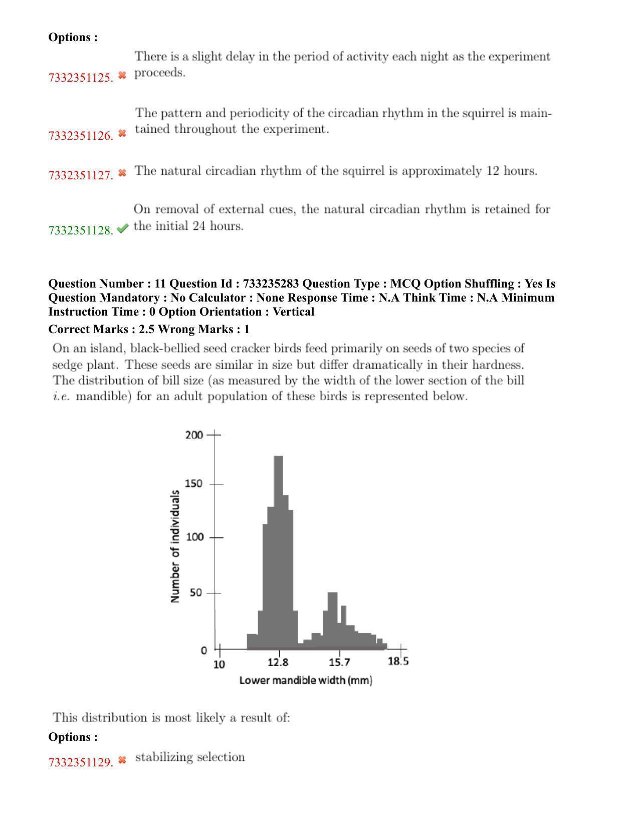 NEST Session II 2022 Question Paper - Page 9