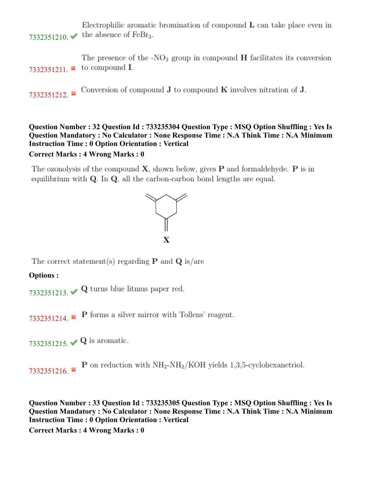 NEST Session II 2022 Question Paper - Page 23