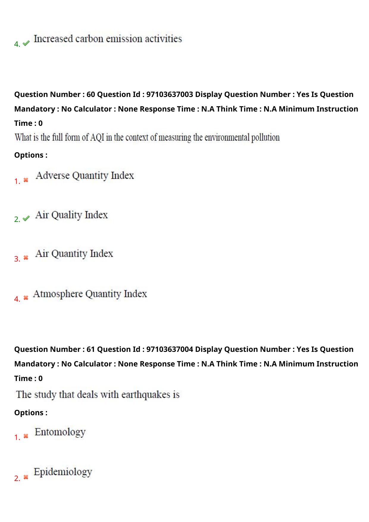 AP RCET 2024 Economics Question Paper (04-05-2024 (Saturday) Session-II) - Page 39