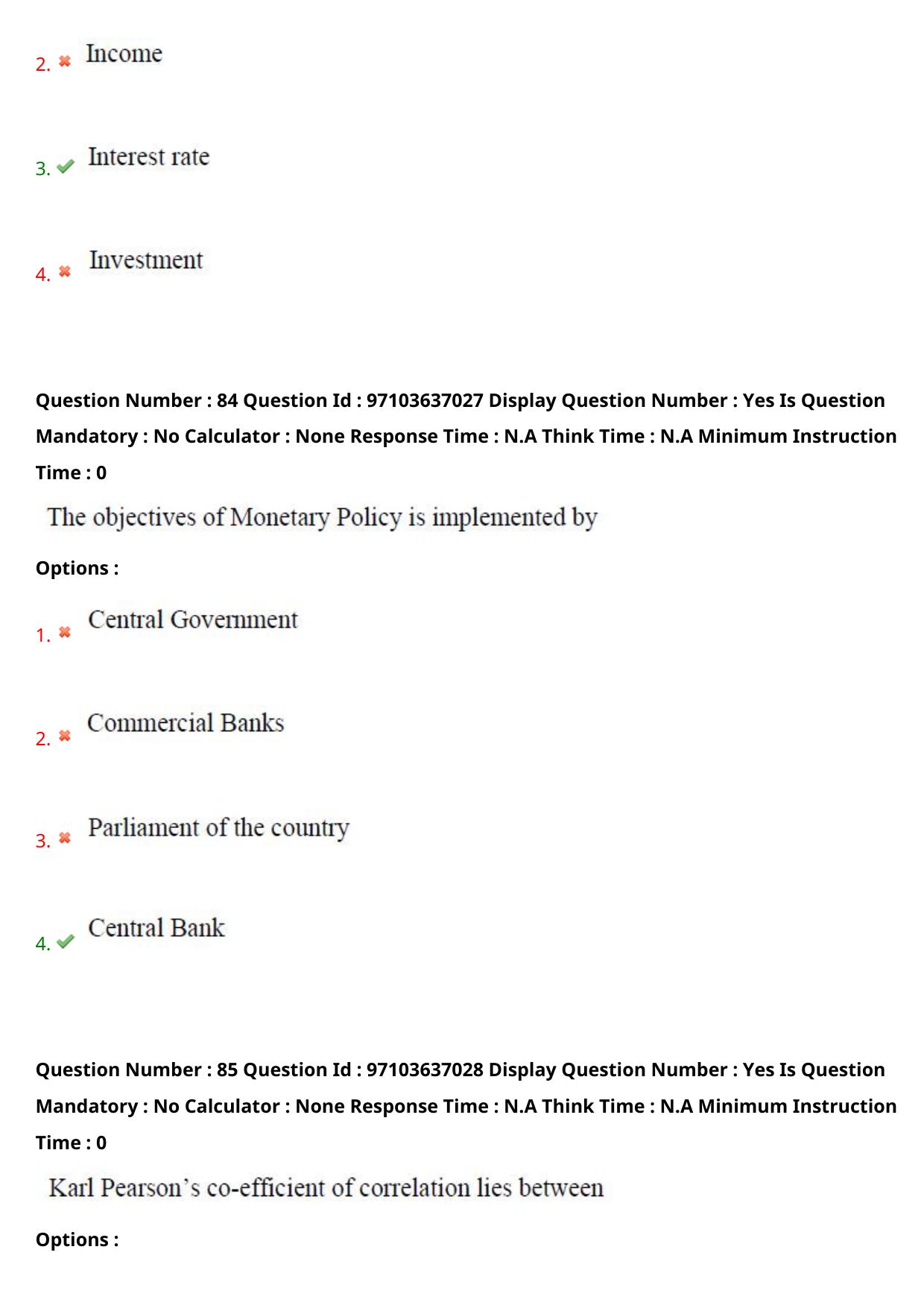 AP RCET 2024 Economics Question Paper (04-05-2024 (Saturday) Session-II) - Page 52