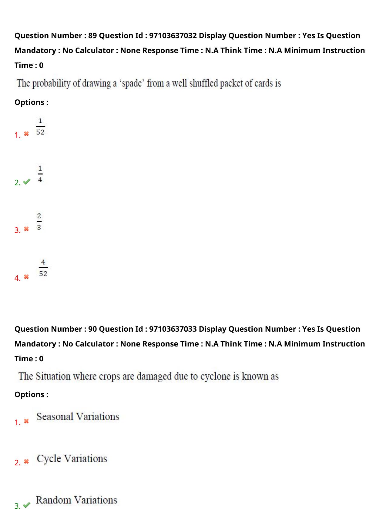 AP RCET 2024 Economics Question Paper (04-05-2024 (Saturday) Session-II) - Page 55