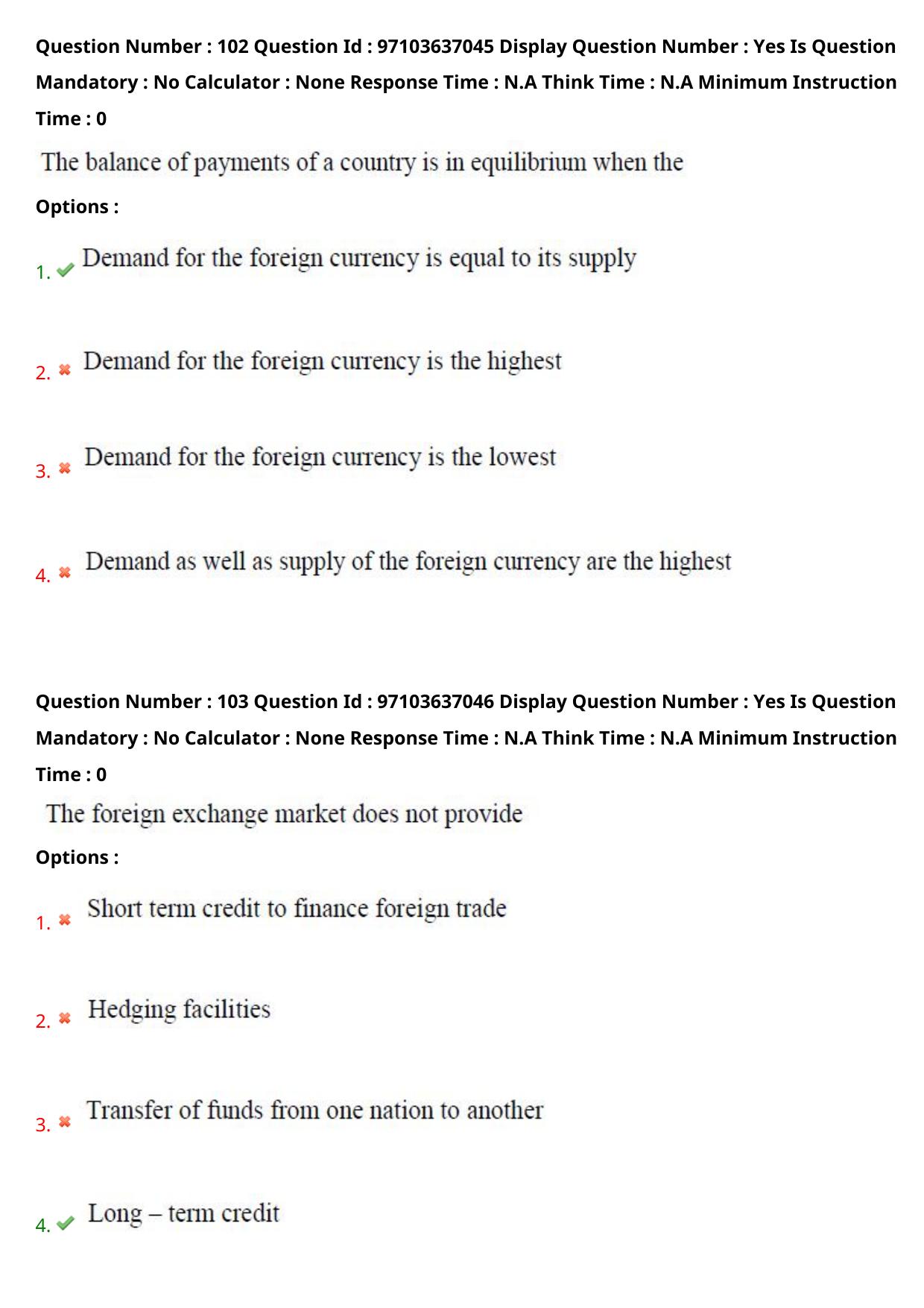 AP RCET 2024 Economics Question Paper (04-05-2024 (Saturday) Session-II) - Page 62